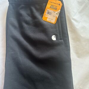 Carhartt Black Sweatpants shorts NWT
